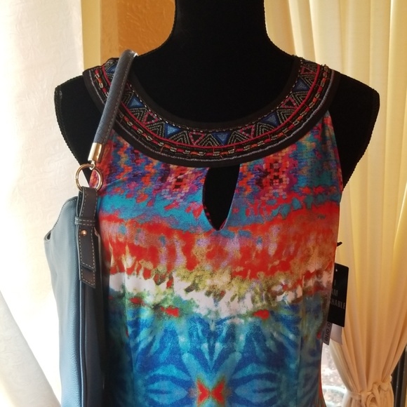 Multi color dress - Picture 2 of 4